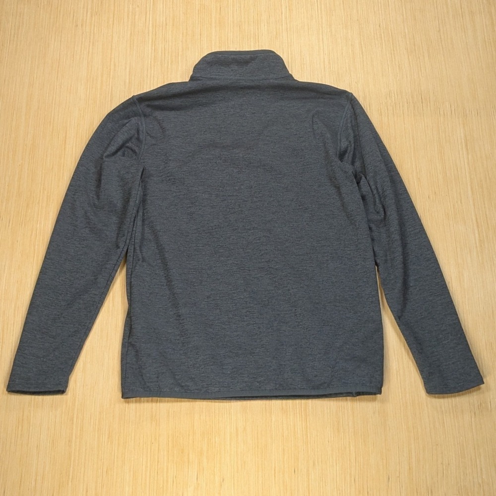 The North Face Windstream Pullover Gray Fleece Ja… - image 3